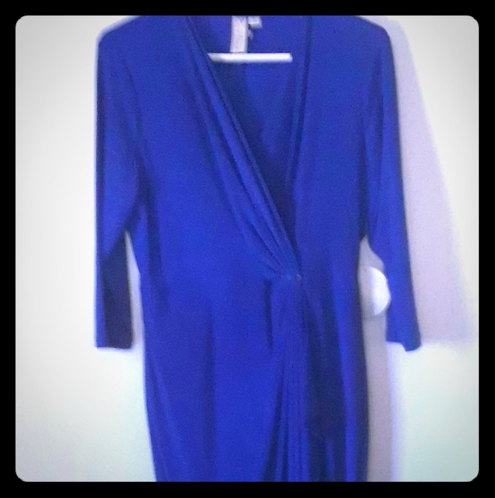 NEW WOMEN'S ROYAL BLUE DRESS